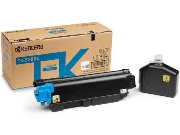 KYOCERA TK-5280C, 11000 sider, Cyan, 1 stykker