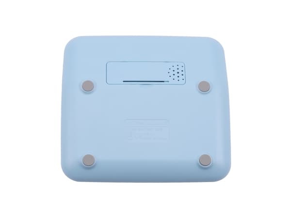 Genie 612 B, Desktop, Grunnleggende, 12 sifre, Vippbar skjerm, Batteri/Solcelle, Blå