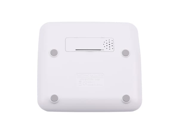 Genie 612 W, Desktop, Basic, 12 digits, Display tilting, Battery/Solar, White