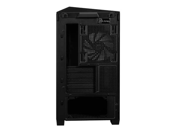 MSI MAG PANO M100R PZ - microATX-torn - genomskinlig sidopanel (härdat glas) - ingen strömförsörjning (ATX) - USB/ljud