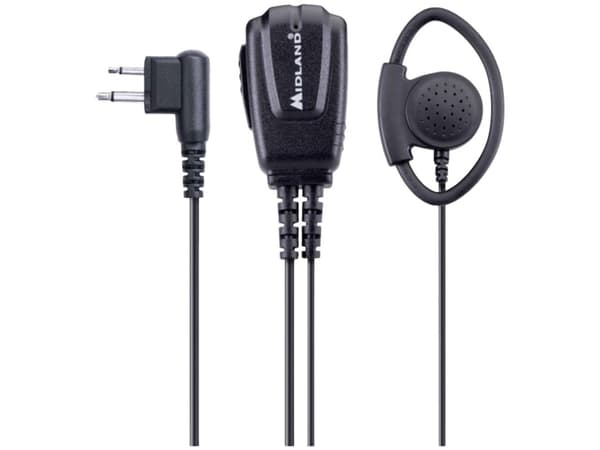 Midland Hovedtelefoner/headset MA 24-M Pro C1610