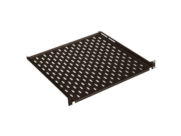 Conteg 26205045 19-tums nätverkskabinett Plug-in System 1 U Svart