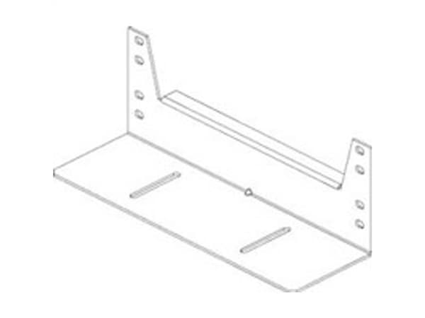 Conteg 26205030 19-tums nätverkskabinett Rails Black