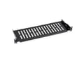 Miniatyrbilde 1 av 4: Value 26.99.0400, Rackhylle, Sort, 10 kg, 1U, 48,3 cm (19"), 485 mm