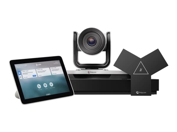 Poly TC8 - Berøringskontroller - Zoom Certified, Certified for Microsoft Teams - hvit