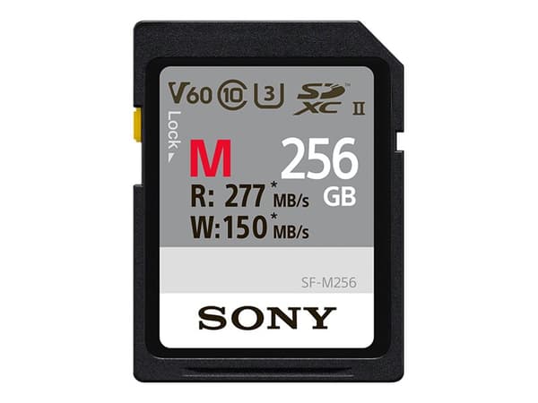 Sony SF-M SDXC 256 GB Class 10 UHS-II/U3 V60 -kortti (SF-M256/T2)