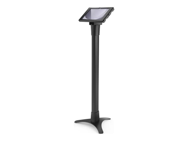 Compulocks Galaxy Tab A9 Apex Enclosure Portable Floor Stand - Monteringssett - høydejusterbar - for nettbrett - låsbar - metallramme, høyverdig alum
