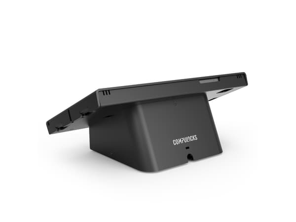 Compulocks Galaxy Tab A9 Apex Enclosure AV Conference Capsule Black - Monteringssats (hölje) - för surfplatta - vridbart - låsbar - metallram - svart