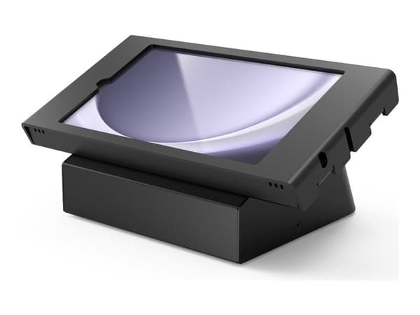 Compulocks Galaxy Tab A9 Apex Enclosure AV Conference Capsule Black - Monteringssats (hölje) - för surfplatta - vridbart - låsbar - metallram - svart