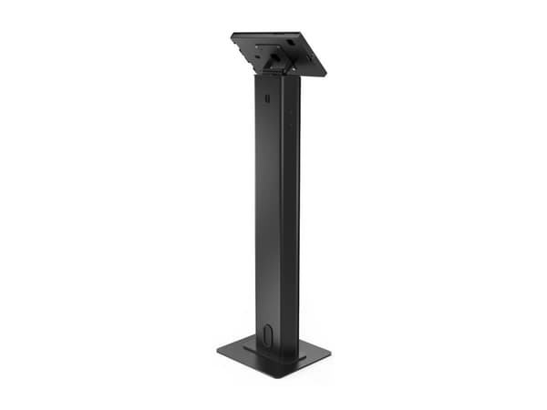 Compulocks Surface Pro 8-10 Apex Enclosure Brandable Floor Stand Black - Jalusta - tabletille - brandable - lukittava - metallirunko - musta - näytön