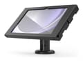 Miniatyrbilde 1 av 5: Compulocks Galaxy Tab A9+ Apex Enclosure Tilting Stand 4" Black - Monteringssett (stativ, hus) - for nettbrett - låsbar - metallramme - svart - skjer