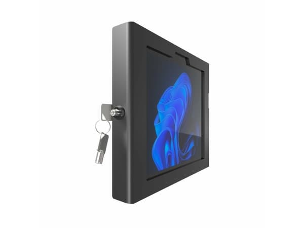 Compulocks Surface GO 1-4 Gen Apex Secured Enclosure - Innhegning - synlige foran/bak kamera og sensorer - for nettbrett - sikret - låsbar - metallra
