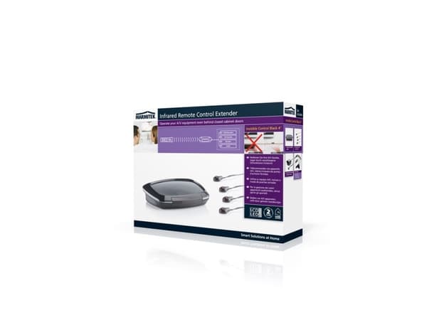 Marmitek Invisible Control 4 - Forlengelse - Svart