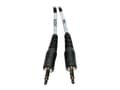Miniatyrbild 1 av 5: Eaton Tripp Lite Series 3.5 mm 4-Position to 3.5 mm 3-Position Audio Headset Splitter Adapter Cable (F/2xM), 6 in. (15.2 cm) - Hörlursdelare - mini-p