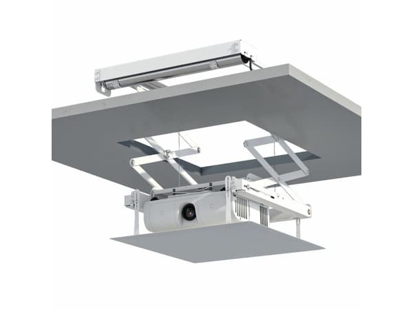 Kindermann 7466000161, Ceiling, 20 kg, White, Gas spring, 600 x 600 mm, 580 mm