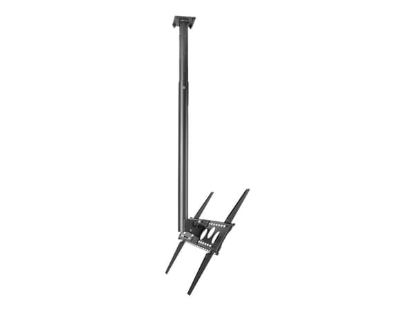 HAGOR HA DH 900 - 1600 L - Monteringssats (takmontering) - för LCD-display - låsbar - svart - skärmstorlek: 55"-75"