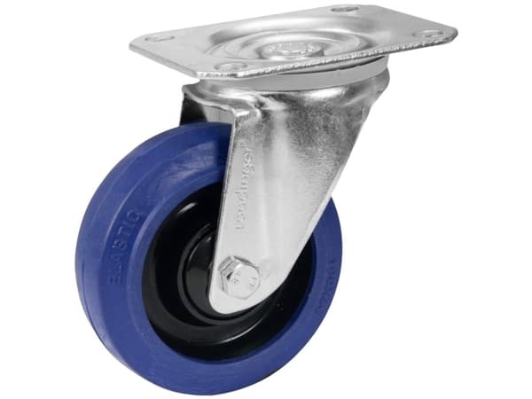 ROADINGER svingbare hjul RD-100 100 mm blå (3000400D)