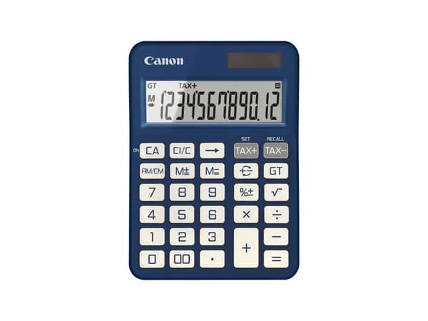 Canon - Laskin - 8 numeroa - aurinkopaneeli, akku