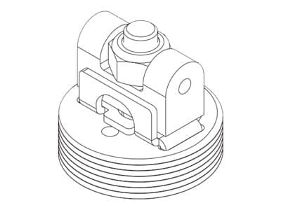 Chief CPA265, Chief, Hopea, 22,68 kg, UL Listed, TÜV, 45 mm