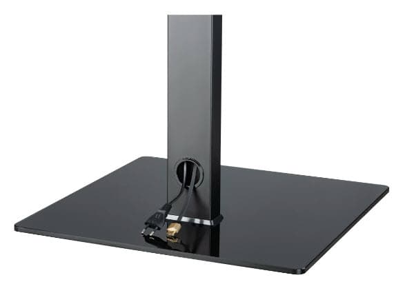 Hama 00220866, 139,7 cm (55"), 100 x 100 mm, 400 x 400 mm, 6°, Glass, Metall, Sort