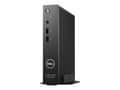 Miniatyrbilde 1 av 5: Dell OptiPlex 3000 Thin Client - Tynn klient - DTS 1 x Celeron N5105 / inntil 2.9 GHz - RAM 8 GB - flash - eMMC 64 GB - UHD Graphics - Gigabit Ethern