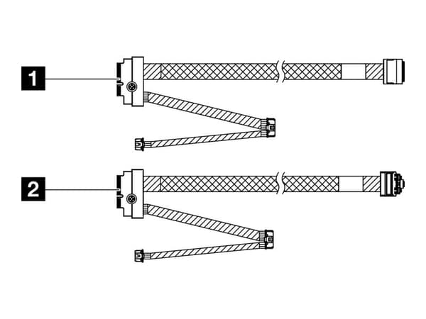 Lenovo - Lagerkabelsett - for M.2 SATA/NVMe