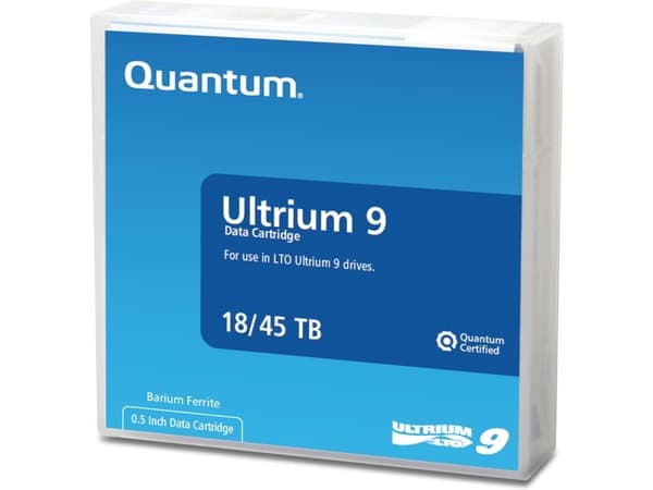 Quantum - 20 x LTO Ultrium 9 - 18 TB / 45 TB - påskrivningsetiketter - lys blå