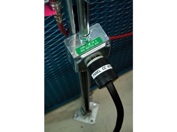 Brady M7C-2000-595-GN, Grønn, Permanent akryl, Kontinuerlig etikett, 0,102 mm, Trermisk overføring, Vinyl