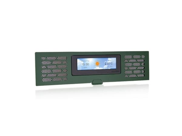 Thermaltake AC-067-OODNAN-A1, Full Tower, LCD panel kit, Grön, 5 V, 14 W, 277,5 mm