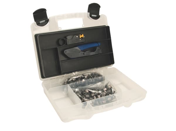 Triax 350265, Svart, Blå, Hvit, 801 g