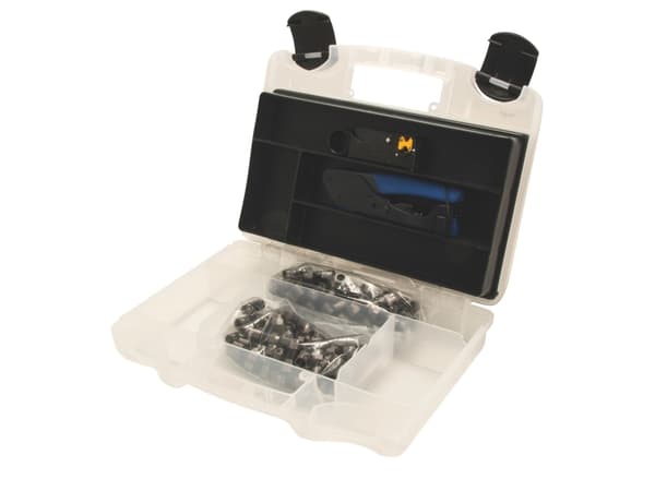 Triax 350265, Svart, Blå, Hvit, 801 g
