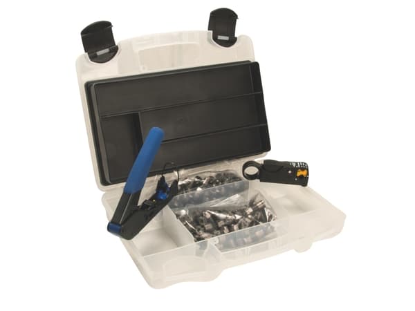 Triax 350265, Svart, Blå, Hvit, 801 g
