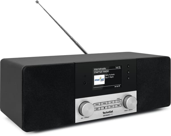 TechniSat DIGITRADIO 4 IR, Internett, Analog og digital, DAB+, FM, 87,5 - 108 MHz, 174 - 240 MHz, 20 W