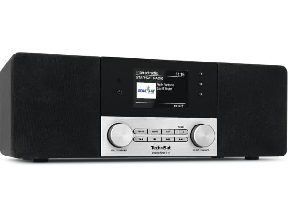 TechniSat DIGITRADIO 4 IR, Internett, Analog og digital, DAB+, FM, 87,5 - 108 MHz, 174 - 240 MHz, 20 W
