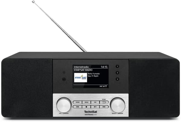 TechniSat DIGITRADIO 4 IR, Internett, Analog og digital, DAB+, FM, 87,5 - 108 MHz, 174 - 240 MHz, 20 W