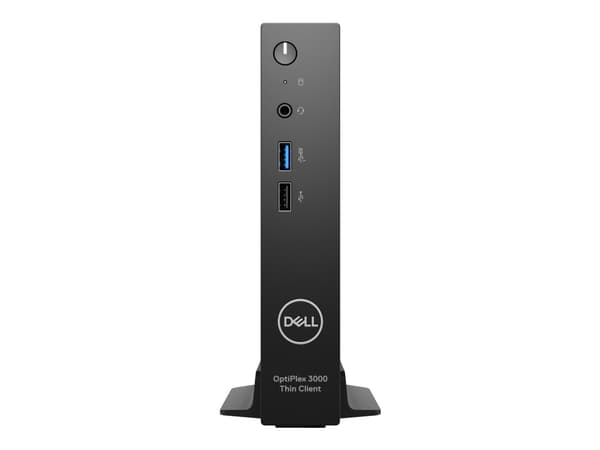 Dell OptiPlex 3000 Thin Client - Tunn klient - DTS 1 x Celeron N5105 / upp till 2.9 GHz - RAM 8 GB - flash - eMMC 64 GB - UHD Graphics - IEEE 802.11a