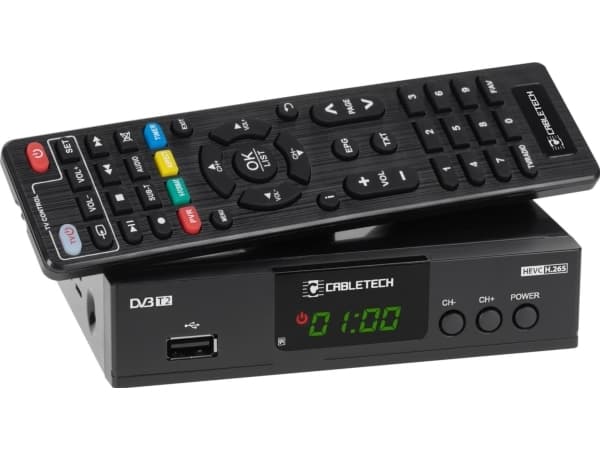 DVB-T2 H.265 HEVC-vastaanotin Cabletech