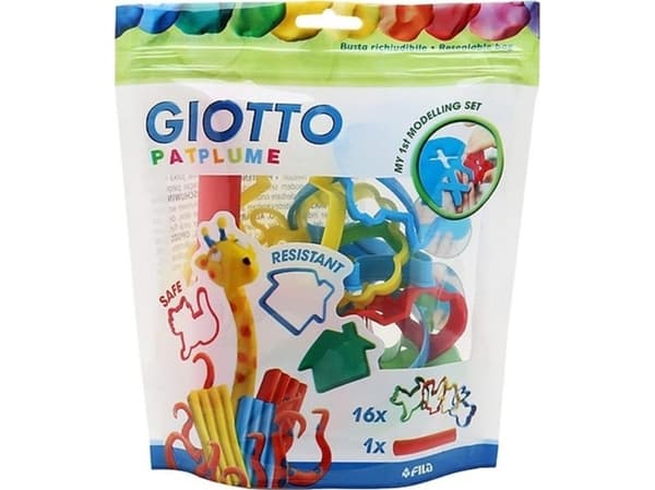 Giotto 16stk plasticineformer + rull
