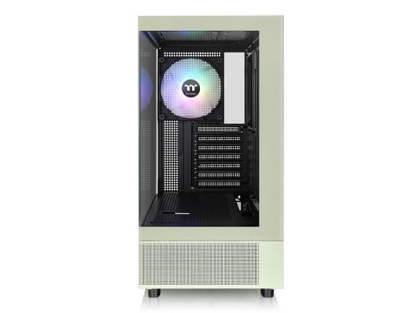 Thermaltake View 270 TG ARGB - Mid tower - utvidet ATX (E-ATX) - sidepanel med vindu (herdet glass) - ingen strømforsyning (PS/2) - matcha-grønn - US