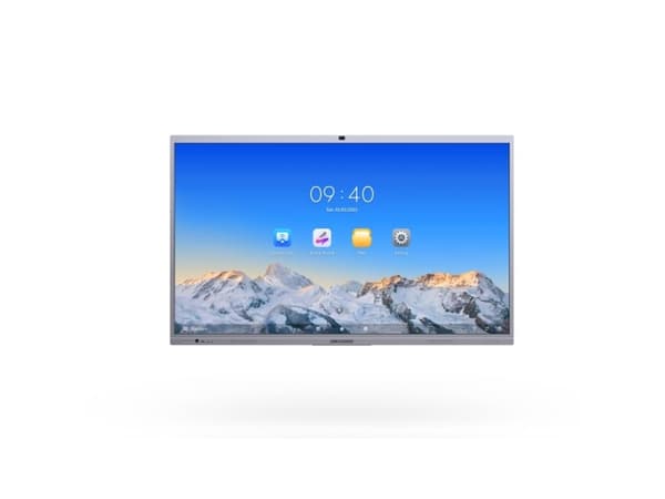 Hikvision DS-D5C75RB/B, Interaktiv plattskärm, 190,5 cm (75"), LED, 3840 x 2160 pixlar, Wi-Fi, 16/7 Grå