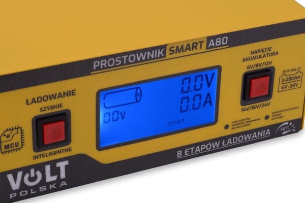 Smart Volt tasasuuntaaja Puola 6V/12V/24V 15A A80 A80