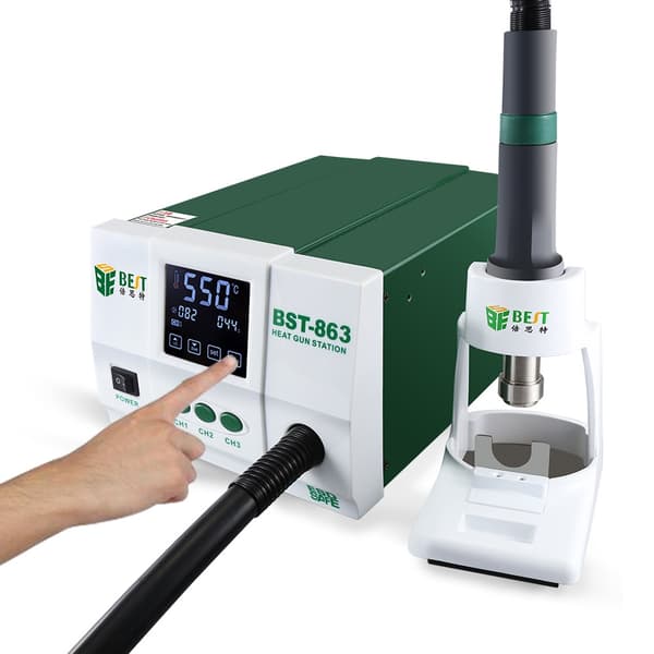 Varmepistol, Digital Display LCD Touch, Anti-statisk