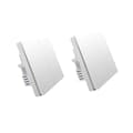 Miniatyrbillede 1 af 2: Smart Vægkontakt, ZigBee Lys Fjernbetjening, Ingen Neutral Krævet, D1 Ingen Neutral 2KX2