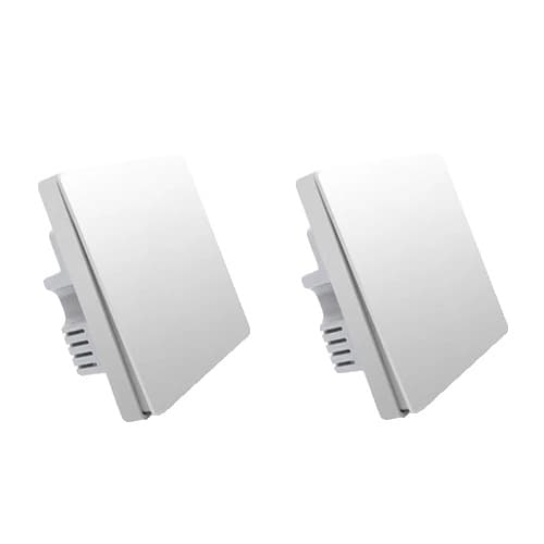 Smart väggströmbrytare, ZigBee-ljusfjärrkontroll, ingen neutral ledning krävs., D1 Ingen Neutral 2KX2 With Neutra 1X2
