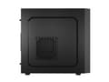 Miniatyrbild 5 av 5: NATEC NPC-2038, Skrivbord, PC, Svart, micro ATX, Mini-ITX, Akrylnitrilbutadienstyren (ABS), Metall, 14,8 cm