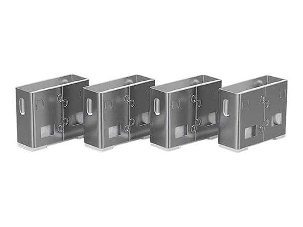 Lindy USB Port Blocker - USB-portsperrer - hvit