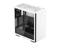Miniatyrbild 4 av 5: DeepCool CH510 WH - Mid tower - utökad ATX - genomskinlig sidopanel (härdat glas) - ingen strömförsörjning (ATX / PS/2) - vit - USB/ljud