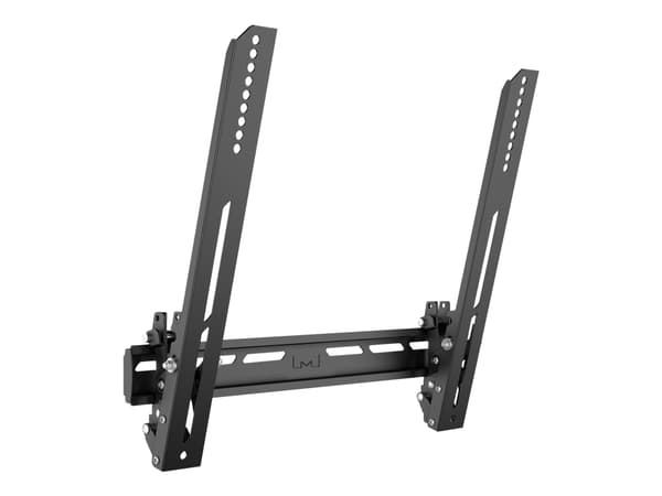 Multibrackets M Universal Wallmount Tilt Air Medium - Asennussarja (kallistettava seinäkiinnike) - litteälle paneelille - musta - näytön koko: 32"-42 musta