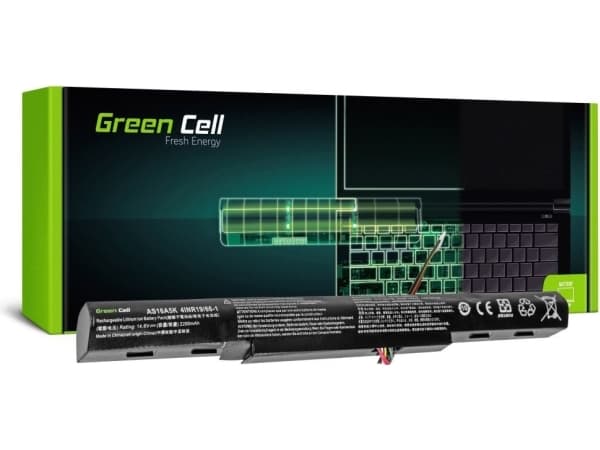 Green Cell AC51, Akku, Acer, Aspire E 15 E15 E5-575 E5-575G E 17 E17 E5-774 E5-774G