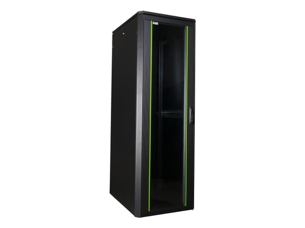 LOGON RDL36U68BL, 36U, Itseseisova teline, 600 kg, Musta, Metalli, Terästä